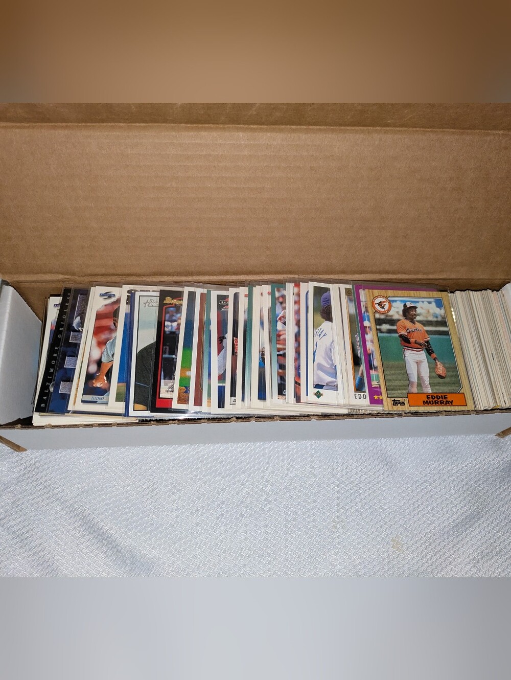 800ct Box of MLB Baseball Trading Cards Lot ⚾️ Ultimate Collection 🔥